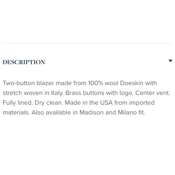 🎉HP | Brooks Brothers Regent Doeskin Wool Blazer - Picture 6 of 14